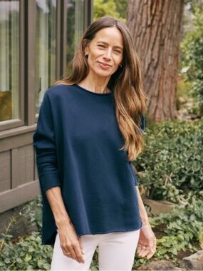 Frank & Eileen ANNA Long-Sleeve Capelet* Sz XS